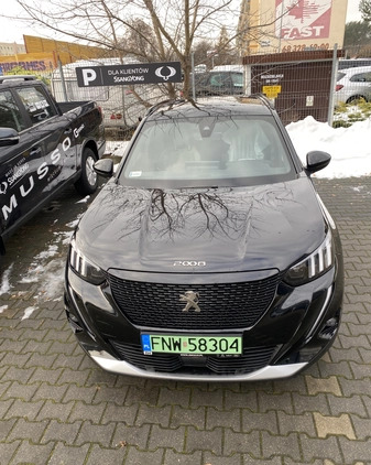 Peugeot 2008 cena 135000 przebieg: 34500, rok produkcji 2021 z Cieszyn małe 211